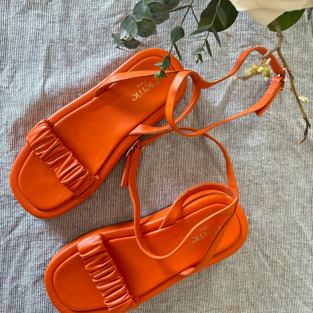 Elleme paris orange sandals